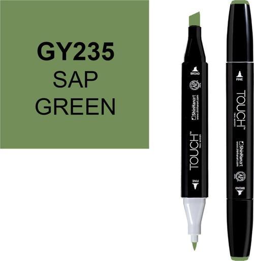 Touch Twin Marker Çizim Kalemi GY235 Sap Green