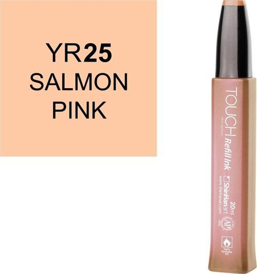 Touch Twin Marker Refill Alcohol Ink Alkol Bazlı Mürekkep 20 ml. YR25 SALMON PINK