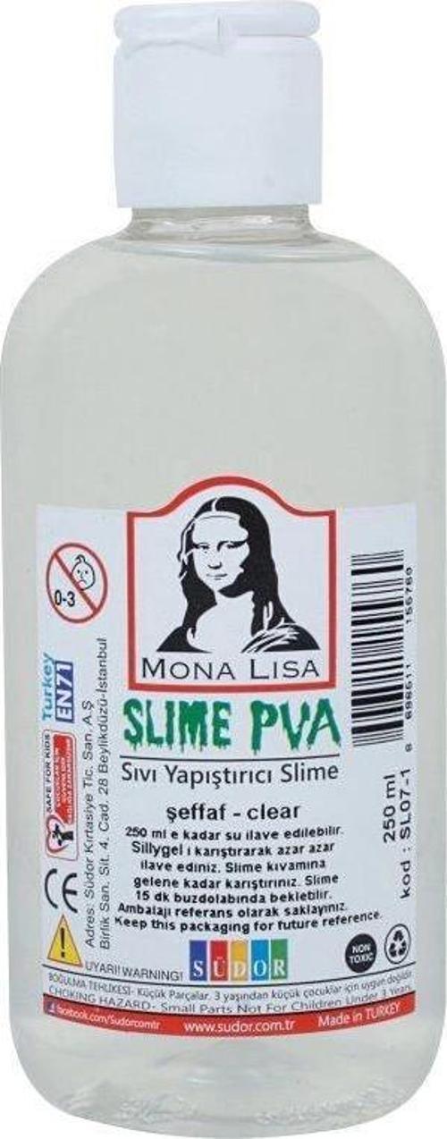 Mona Lisa Slime Jeli 250 ml. Şeffaf