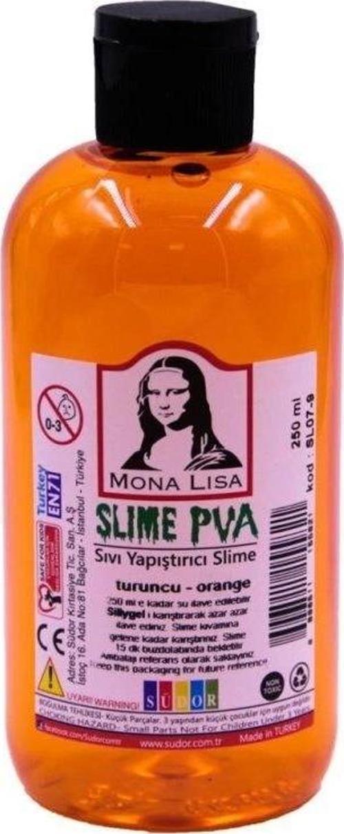 Mona Lisa Slime Jeli 250 ml. Turuncu