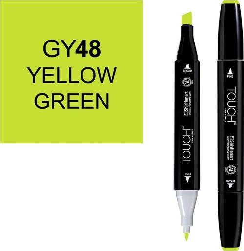 Touch Twin Marker Çizim Kalemi GY48 Yellow Green