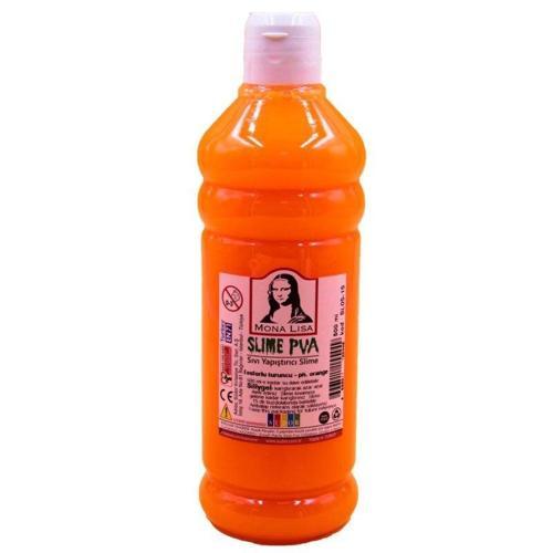 Mona Lisa Slime Jeli 500 ml. FOSFORLU TURUNCU