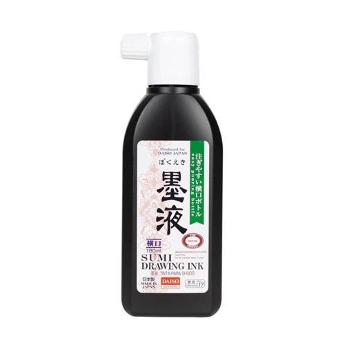 Daiso Sumi Drawing Ink Kaligrafi Mürekkebi 180 ml. No.17