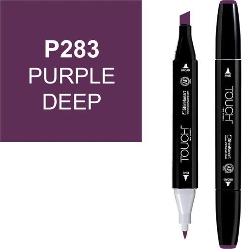 Touch Twin Marker Çizim Kalemi P283 Purple Deep