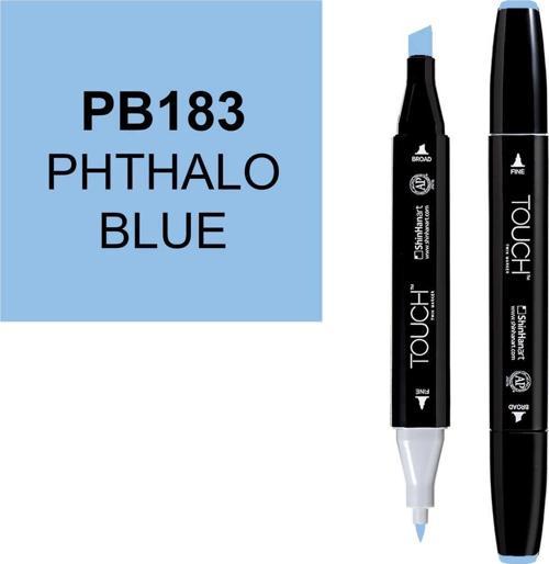 Touch Twin Marker Çizim Kalemi PB183 Phthalo Blue