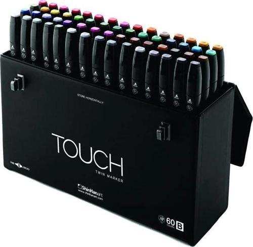 Touch Twin Marker Seti 60 Renk Set B