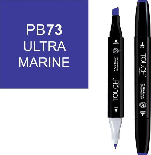 Touch Twin Marker Çizim Kalemi PB73 Ultramarine
