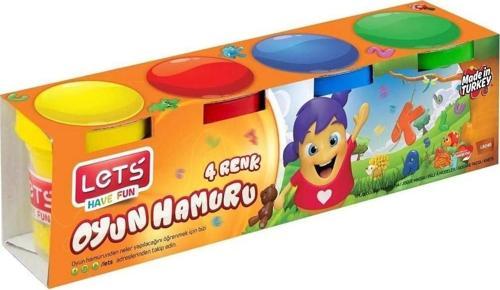 Oyun Hamuru 4 Renk x 460 gr.