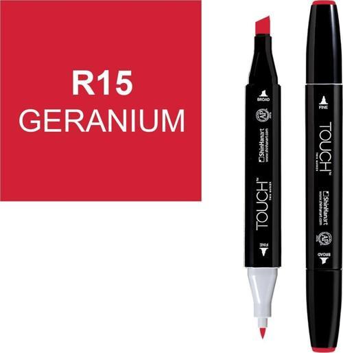 Touch Twin Marker Çizim Kalemi R15 Geranium