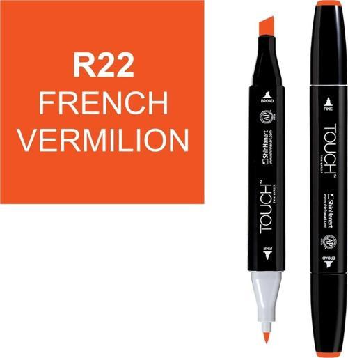 Touch Twin Marker Çizim Kalemi R22 French Vermilion