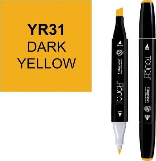 Touch Twin Marker Çizim Kalemi YR31 Dark Yellow