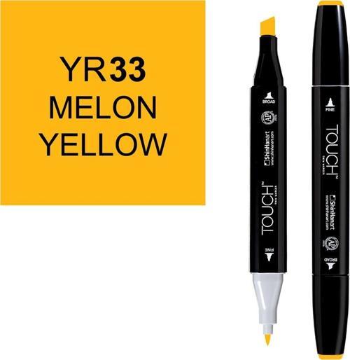 Touch Twin Marker Çizim Kalemi YR33 Melon Yellow