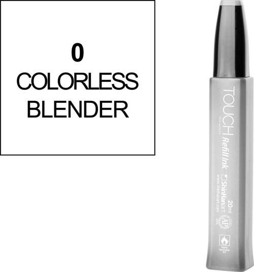 Touch Twin Marker Refill Alcohol Ink Alkol Bazlı Mürekkep 20 ml. 0 BLENDER (RENK AÇICI)
