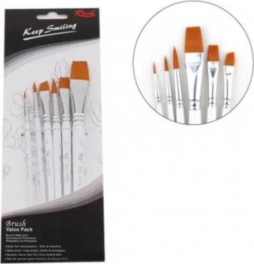 SET:7 Keep Smile Fırça Seti 6'lı (SET7:01275)