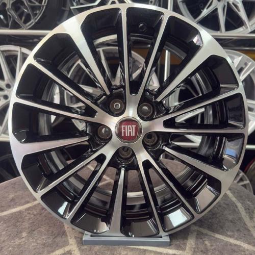16 inç 5x98 Egea Doblo Siyah Elmas Kesim Jant Modeli (4 Adet)