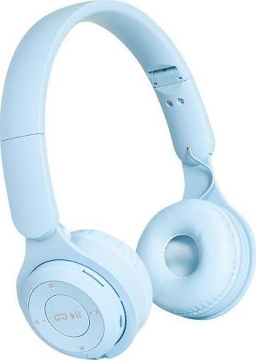 120 Saat Bekleme Süreli V5.0 Kulak Üstü Bluetooth Kulaklık Mavi BLT-150