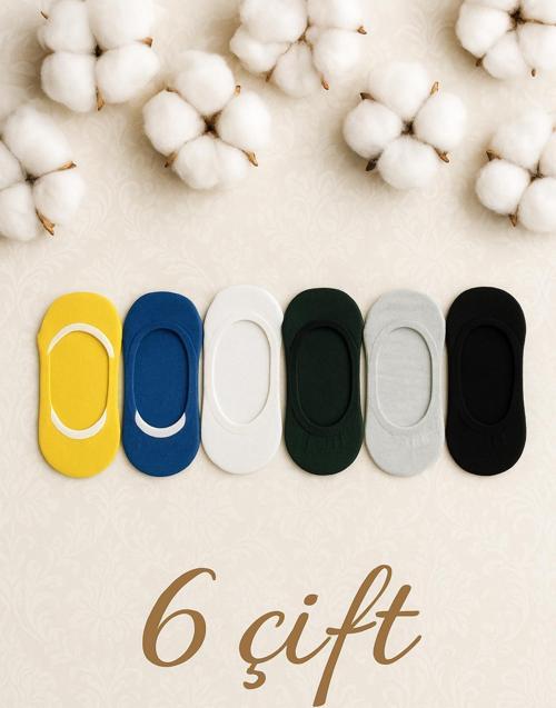 Farklı Renkler Gönderilebilir 6 Çift Kadın Babet Çorap – Renkli Ve Rahat Günlük Çorap Seti"