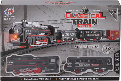 JHX6689 KUTULU 10 PARÇA PİLLİ TREN