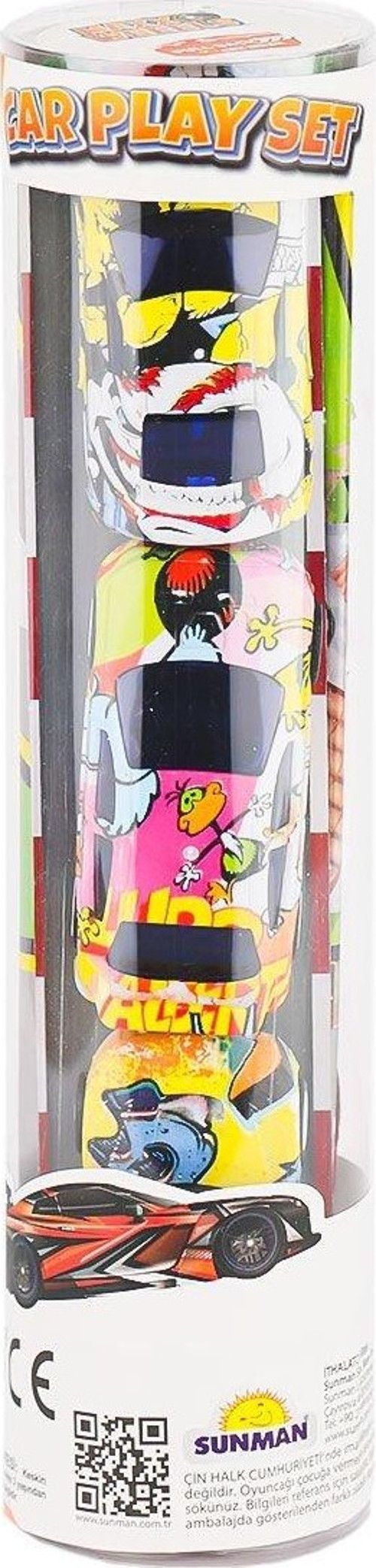 4545 Grafitti Karma Araç Oyun Seti -Sunman