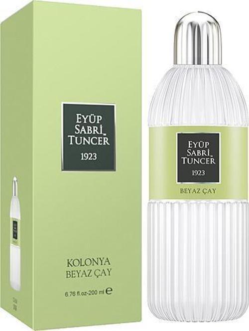 Beyaz Çay Kolonya Cam Şişe 200 ml