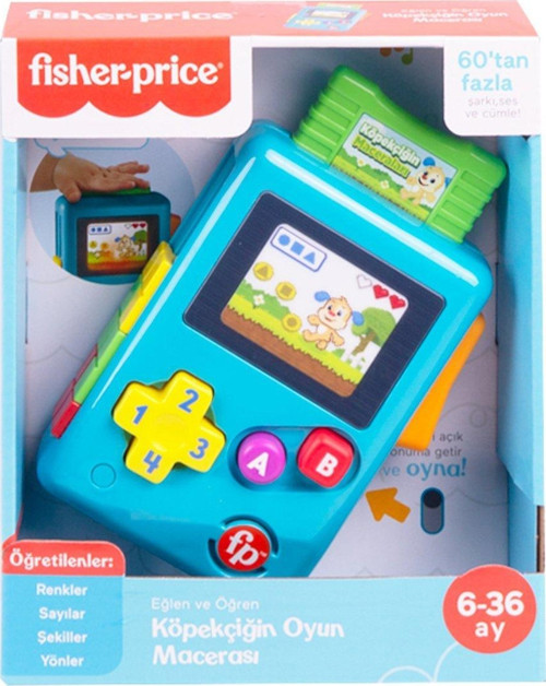 HBC91 Fisher-Price® Eğlen ve Öğren Köpekçiğin Oyun Macerası, Türkçe / +6 ay