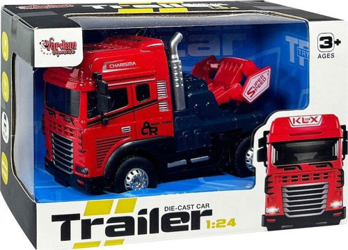 KLX800-247 Sürtmeli Işıklı Müzikli 1:24 Çekici (Tır Kafası)