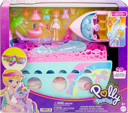 HWP26 Polly Pocket Unicorn Bot Oyun Seti