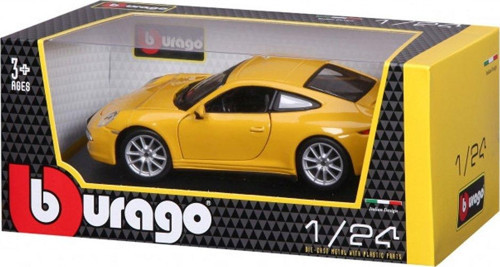 21065 Burago 1:24 Porsche 911 Carrera S Model Araba