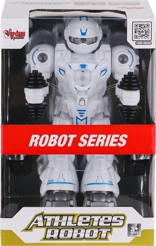 DF-6026 Işıklı ve Müzikli Hareketli Atletik Sporcu Robot -Vardem Oyuncak
