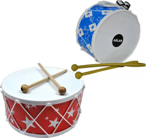 ASL-08 RENKLİ B. DAVUL AHŞAP DESEN POŞETLİ