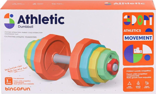 BJF014-2 Dumbell Çocuk Ağırlık Oyuncağı -Birliktoys