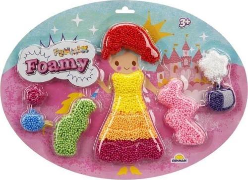 1003565 Funmix Foamy Renkli Dünyalar Slime -Sunman