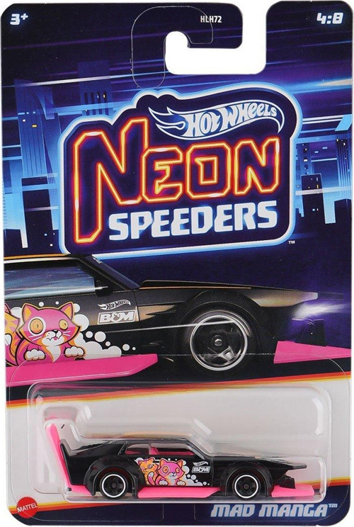 HLH72 Hot Wheels Neon Yarışlar Temalı Arabalar 10 adet koli ile satılır. Koli fiyatıdır.