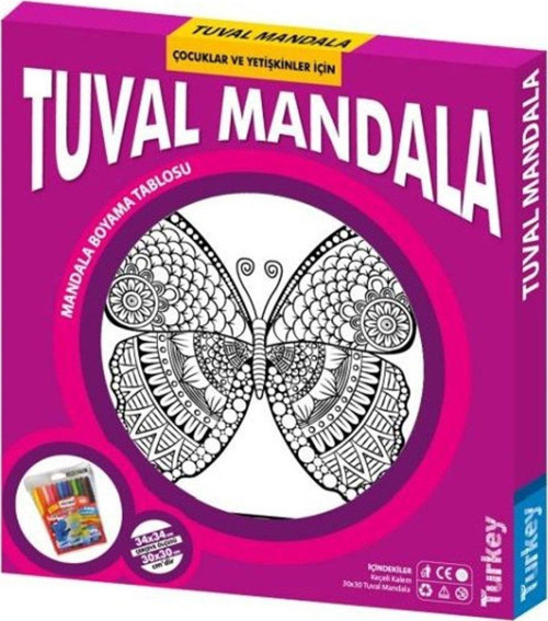 5117 Kumtoys Tuval Mandala