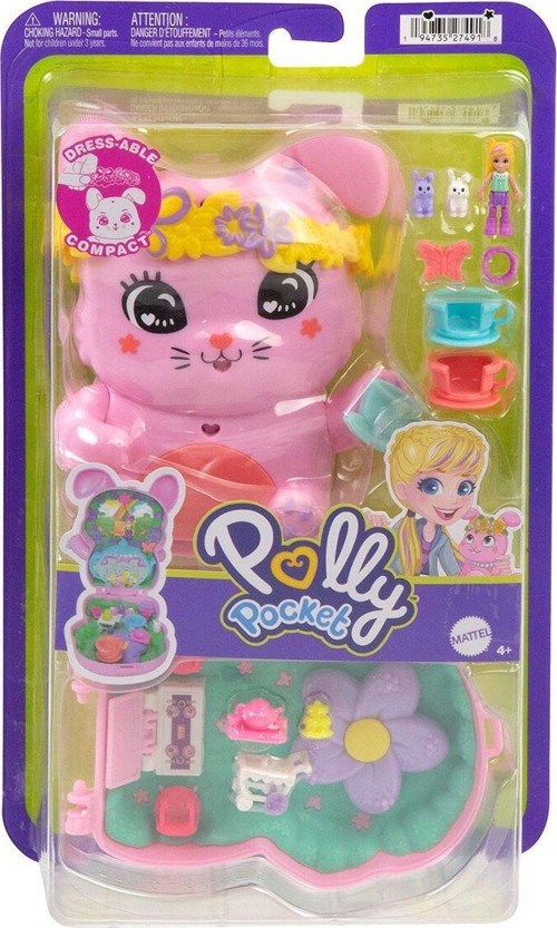 JCR40 Polly Pocket Tavşancığın Çay Partisi Mikro Oyun Seti