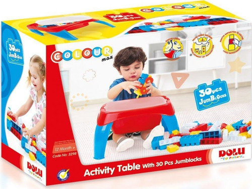 5298 AKTIVITE OYUN MASASI 30PCS MEGA BLOK