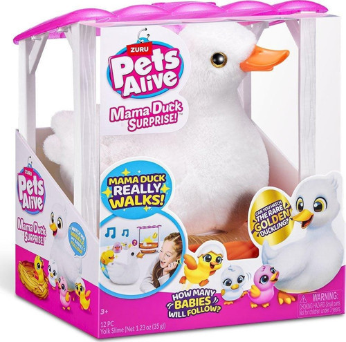 PEL03000 Pets Alive Anne ve Yavru Ördekler