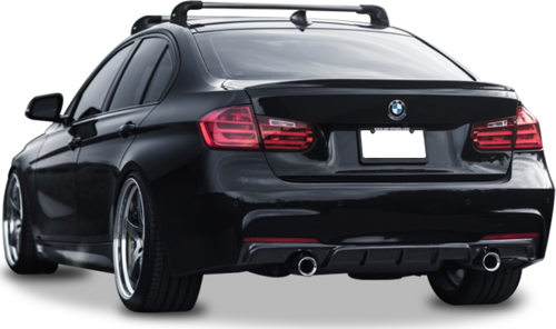 Bmw F30 - F31 3 Serisi 2012 - 2018 M Performance Difüzör Plastik Boyasız