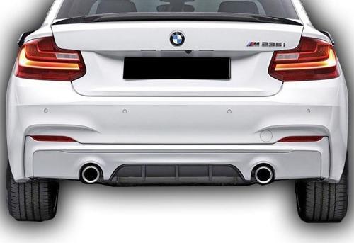 Bmw F22 2012 Üstü M Performance Difüzör Boyalı