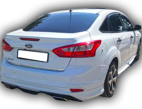Ford Focus 3 Sedan 2011 - 2018 Sport Arka Ek Plastik Boyasız