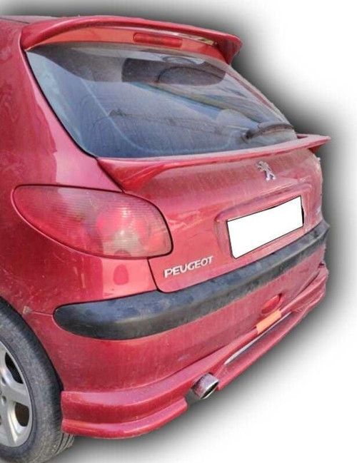 Peugeot 206 Makyajlı Kasa Arka Tampon Eki Boyasız