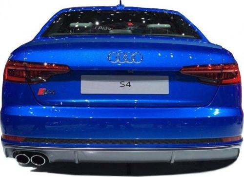 Audi A4 B9 2017 - 19 S4 Difüzör (Sol Çift Çıkış) Plastik Boyasız