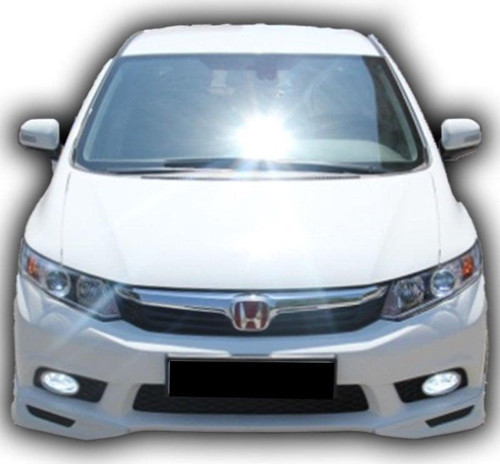 Honda Civic 2012 Özel Tasarım 2 Parça Ön Karlık Boyasız