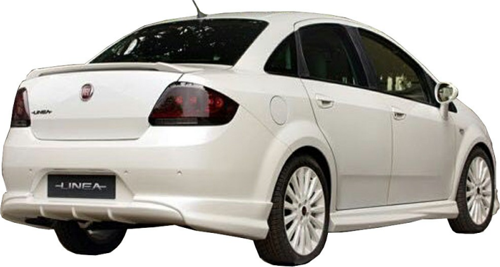Fiat Linea Makyajsız Kasa Arka Tampon Eki Boyalı