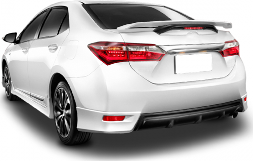 Toyota Corolla 2012 - 2015 Flap Arka Boyasız