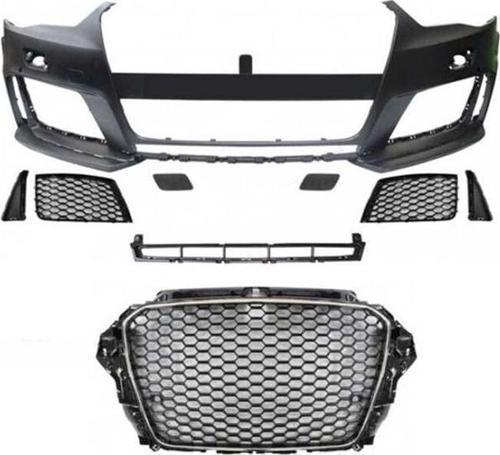 Audi A3 Sedan 2013-2016 Rs3 Ön Tampon Seti (Sedan)- Sis Yuvasız Model