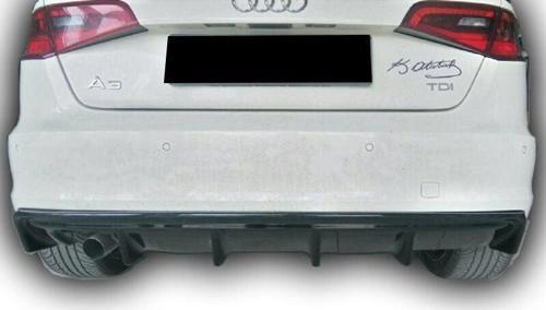 Audi A3 2013 Sonrası HB Arka Difüzör Boyalı