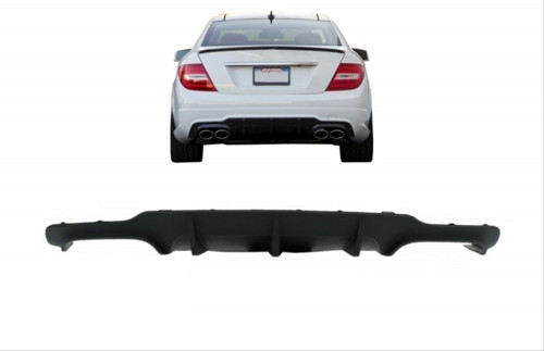 Mercedes W204 C Serisi Uyumlu C63 Difüzör