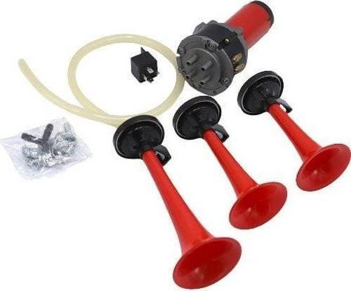 3 Borulu Kompresörlü Havalı Korna 12V