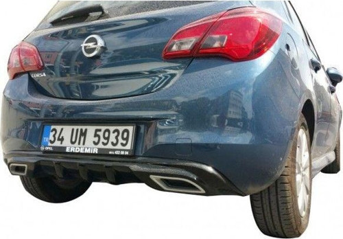 Opel Corsa E 3-5 Kapı 2015 - 18 Custom Difüzör Plastik Boyasız